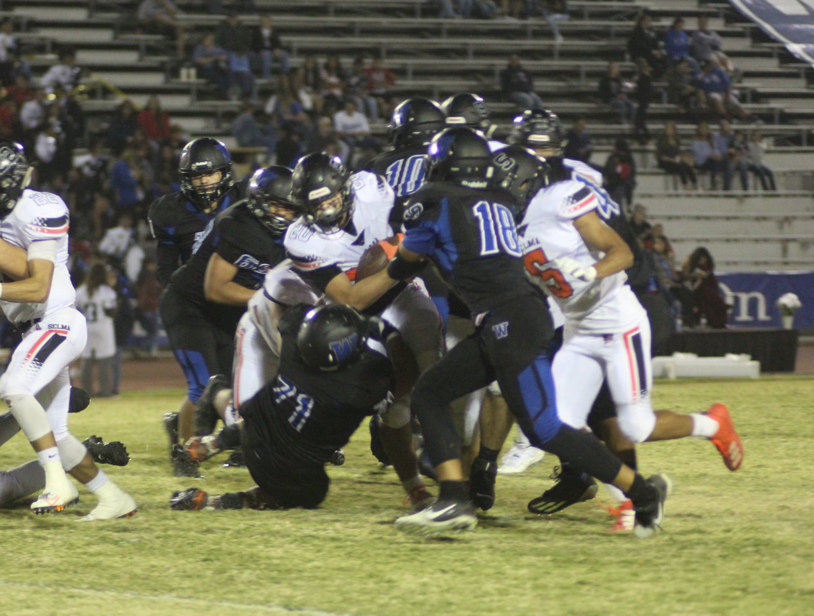 Bears demolish Huskies 49-0, start CSL at 1-0